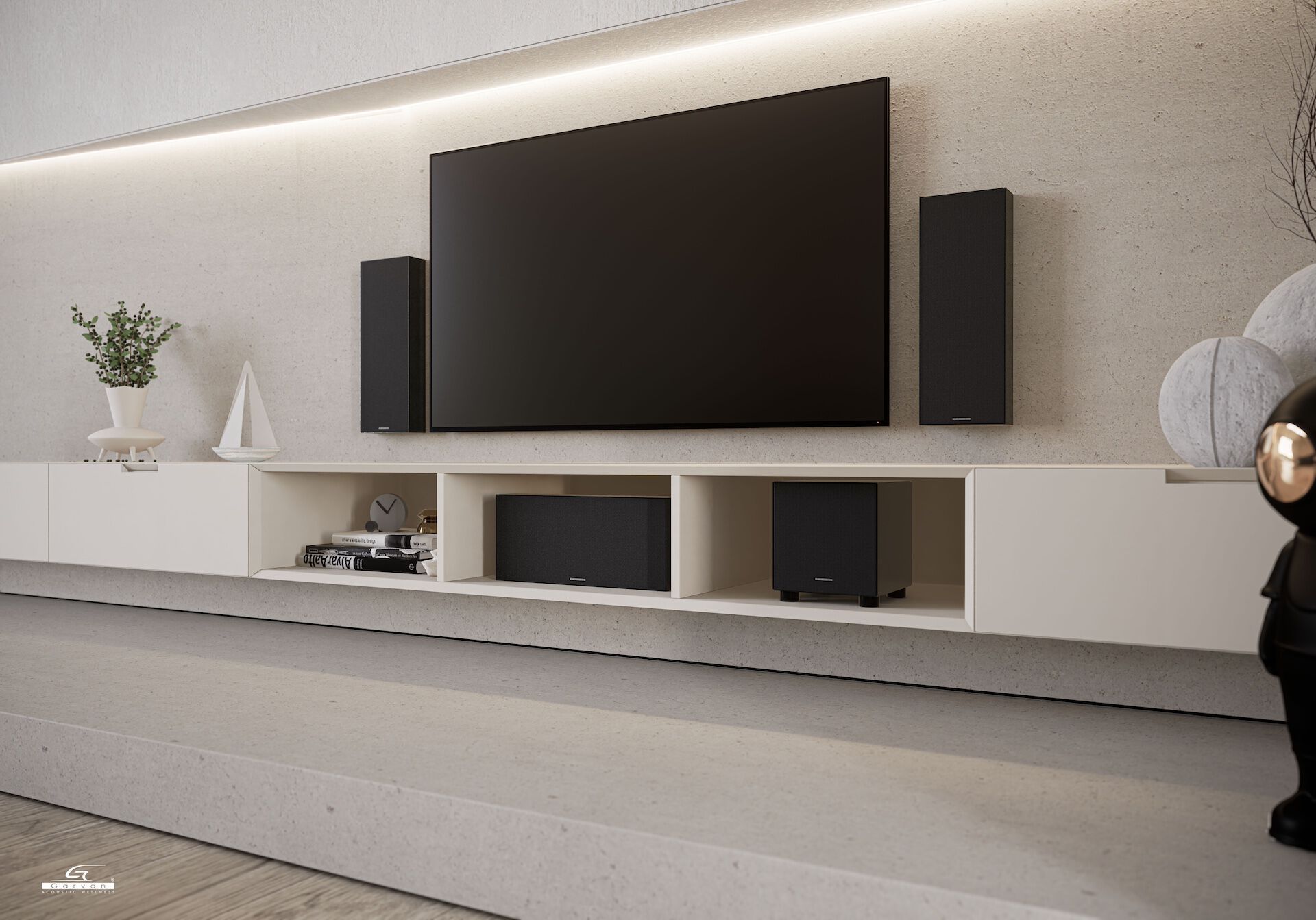 Металлический сабвуфер Garvan Acoustic хор ARCH-00098509 - Вид №2