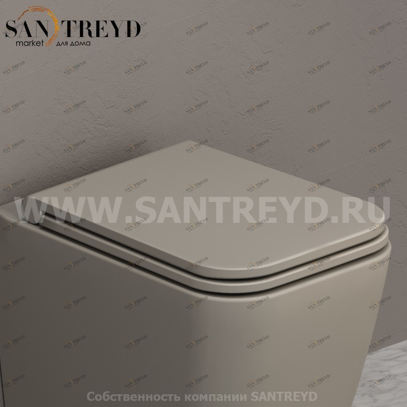 ST022GH Крышка сиденье для унитаза Ceramica Globo STONE