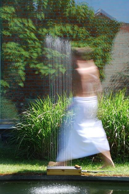 TRADEWINDS Портативный уличный душ из алюминия и дерева sun-id-1458141 - Вид №8