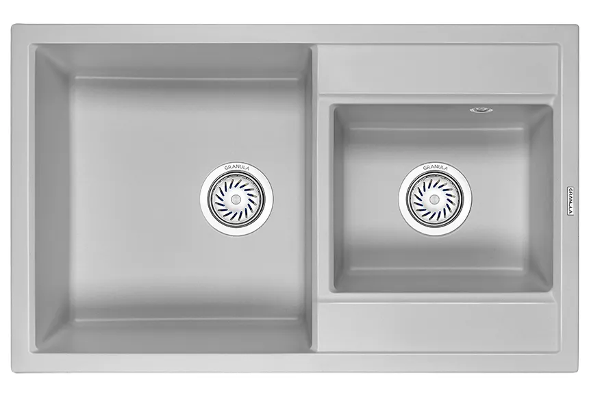 8201, СЛАНЕЦ, кухонная мойка, кварц GRANULA 8201-ST36 - Вид №1