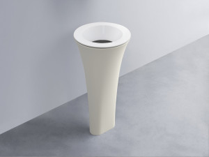 AMLA45-BL+AMPILT-CM+AMCOLT-TL Раковина Amedeo Tondo отдельностоящая cielo Enjoy + Amedeo