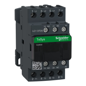 LC1DT20M7 Контактор LC1D 4P 20А 440/220В AC 9кВт Schneider Electric TeSys