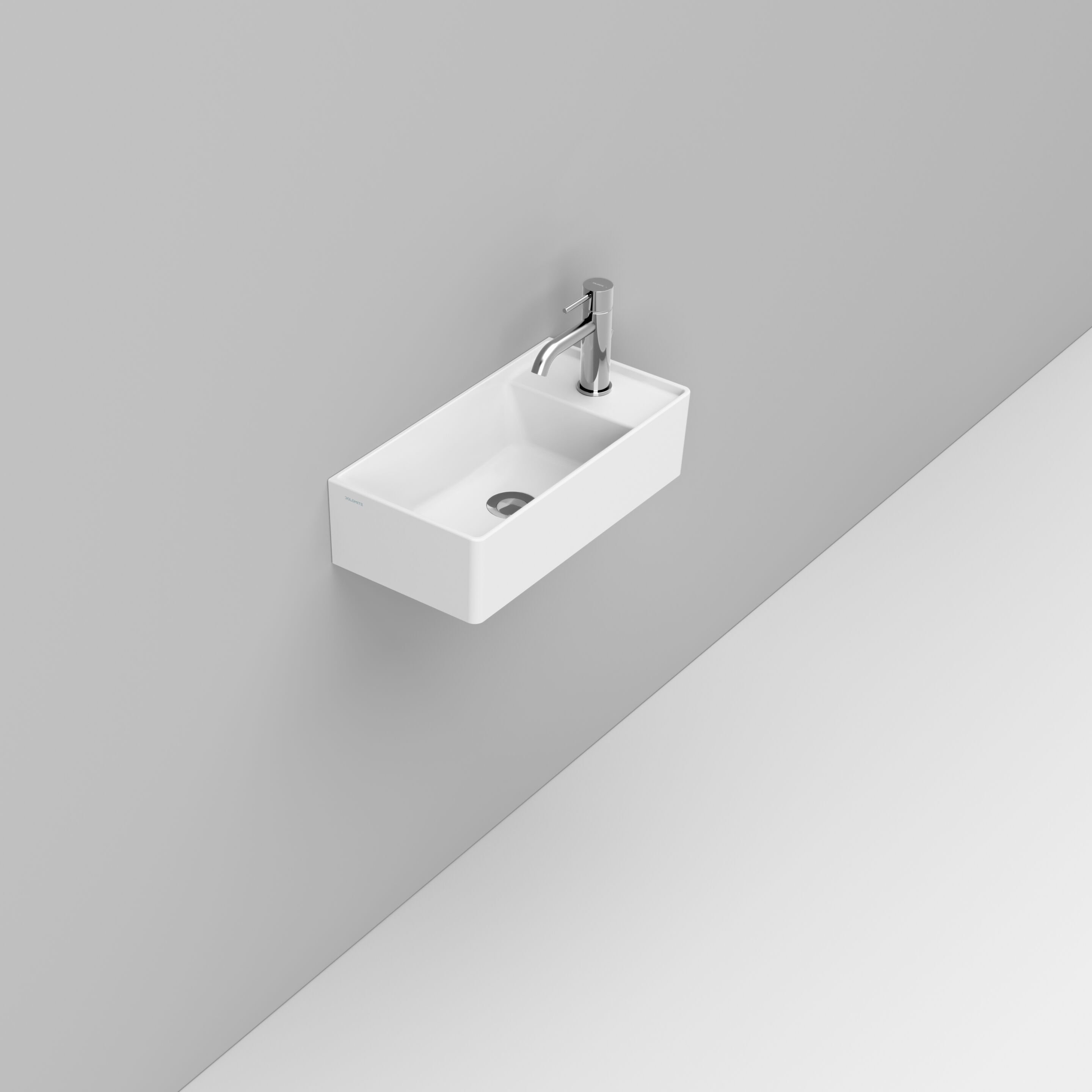 Керамическая прямоугольная подвесная ручная мойка Ceramica Dolomite несколько ARCH-00136326 - Вид №2