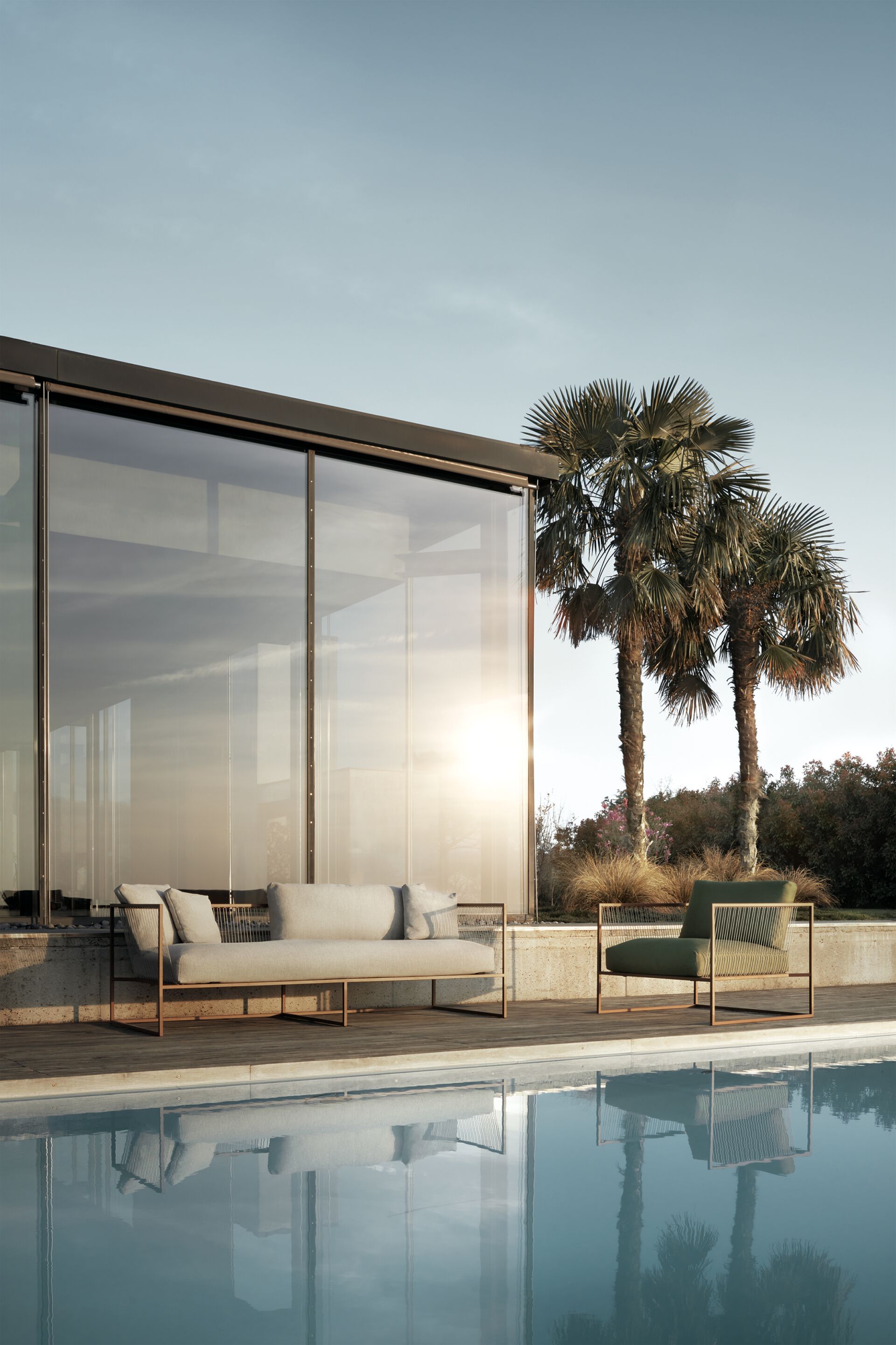 3-местный тканевый диван MDF Italia Арфа ARCH-00140835 - Вид №11