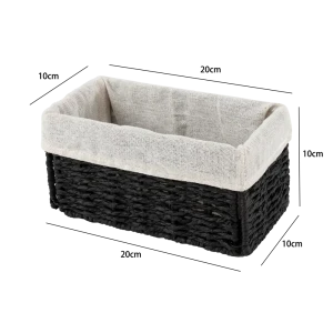 Корзина графит 10x10x20 см бум Konsensa 89453515 STLM-2207454