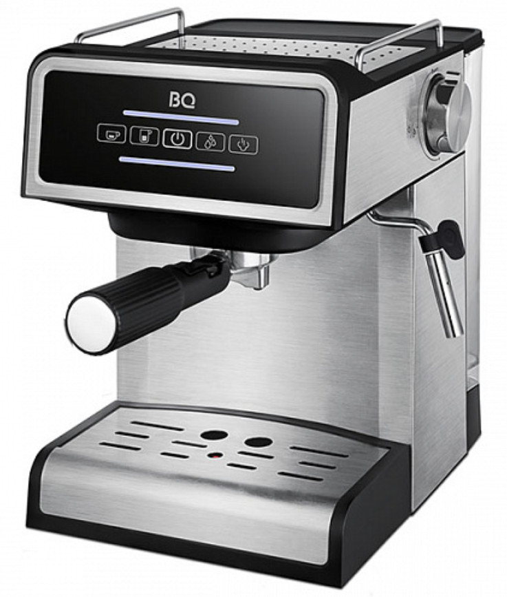 9116152 Кофеварка рожковая BQ CM2000 Steel-Black серебристый STDN-0107749