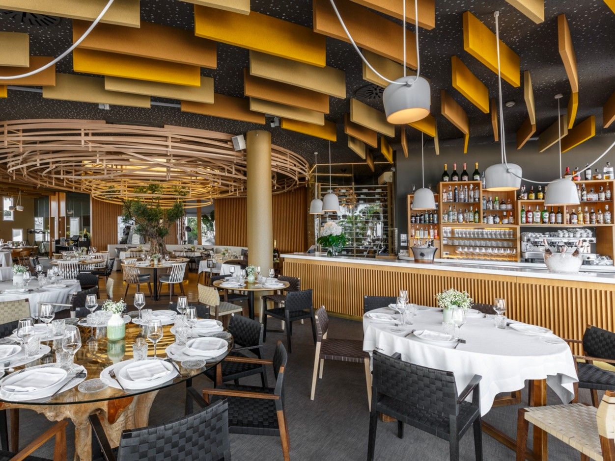 Огнестойкая акустическая перегородка из меламиновой пены ECOcero пена ARCH-00096269