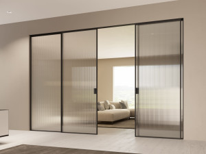 Дверь из закаленного стекла