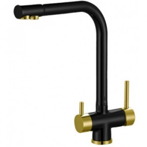 Zorg ZR-348-YF Black BR Смеситель для кухни Zorg 343х265 мм