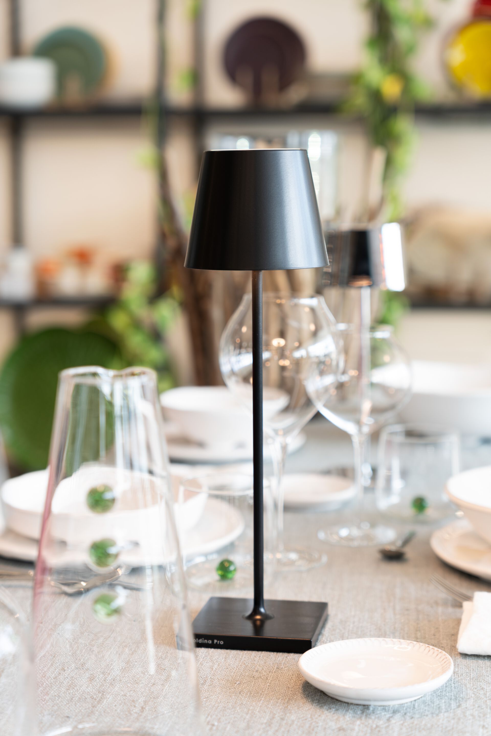 USB зарядка алюминиевая светодиодная настольная лампа Zafferano Poldina ARCH-00133568 - Вид №26