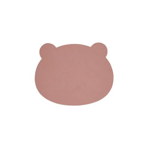 9807 NUPO rose подстановочная салфетка МЕДВЕЖОНОК 38x30 см, толщина 1,6 мм;LIND DNA