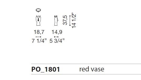 Керамическая ваза CAPPELLINI DIAVOLETTI FAMILY ARCH-00093386 - Вид №3
