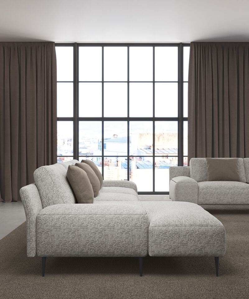 Модульный тканевый диван Febal Casa подпись ARCH-00056236 - Вид №2