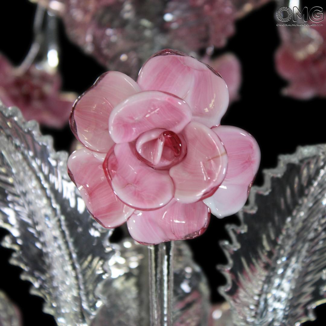 1290 ORIGINALMURANOGLASS Люстра Розетта - Флорал - муранское стекло OMG  см CLASSICO - Вид №1