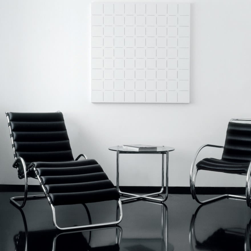 Круглый стол из стали и стекла Knoll MR ARCH-00007175 - Вид №2