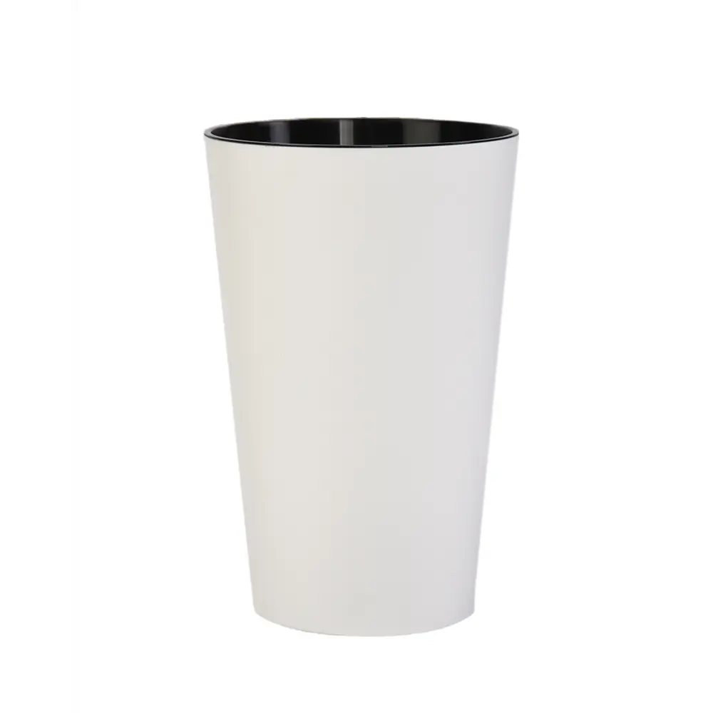 Кашпо Аттика Santreyd ø30×48 см белое пластиковое 89350553 STLM-1409159