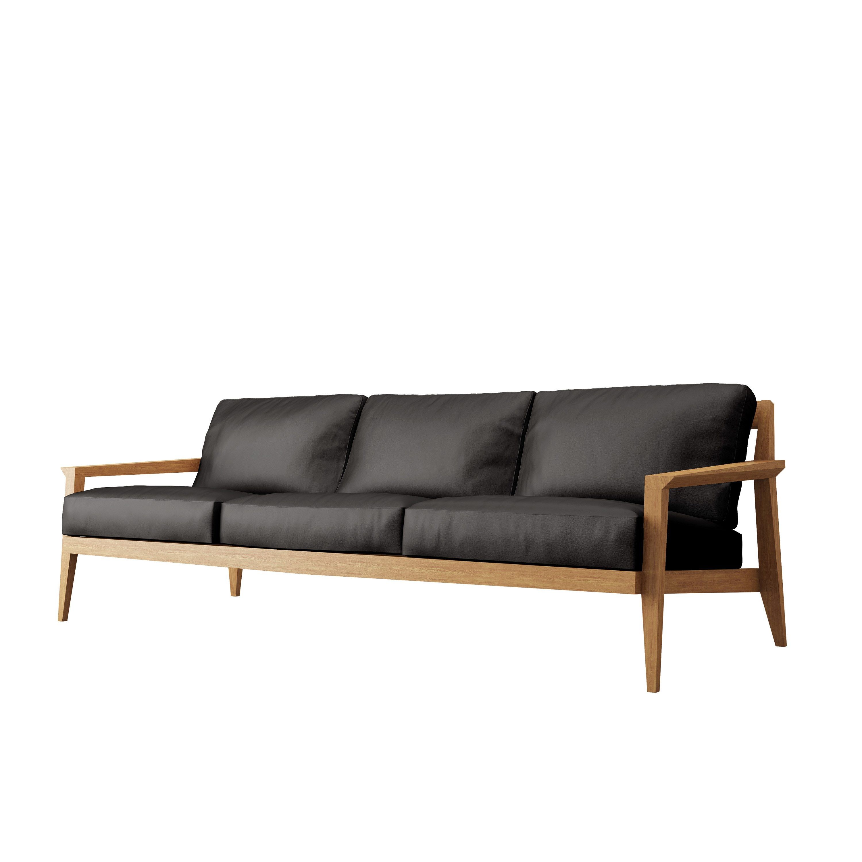 3-местный кожаный диван Case Stanley ARCH-00103406 - Вид №41