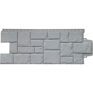 Панель фасадная Grand Line Крупный камень цвет известняк