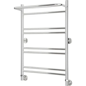 Полотенцесушитель водяной с полкой Сунержа ВПС 34 нержавеющая сталь 50x80 см