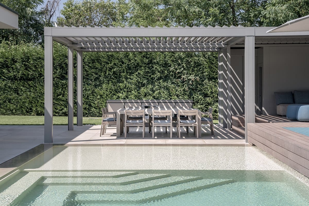 Беседка с поворотными планками Pratic Opera ARCH-00079728 - Вид №9