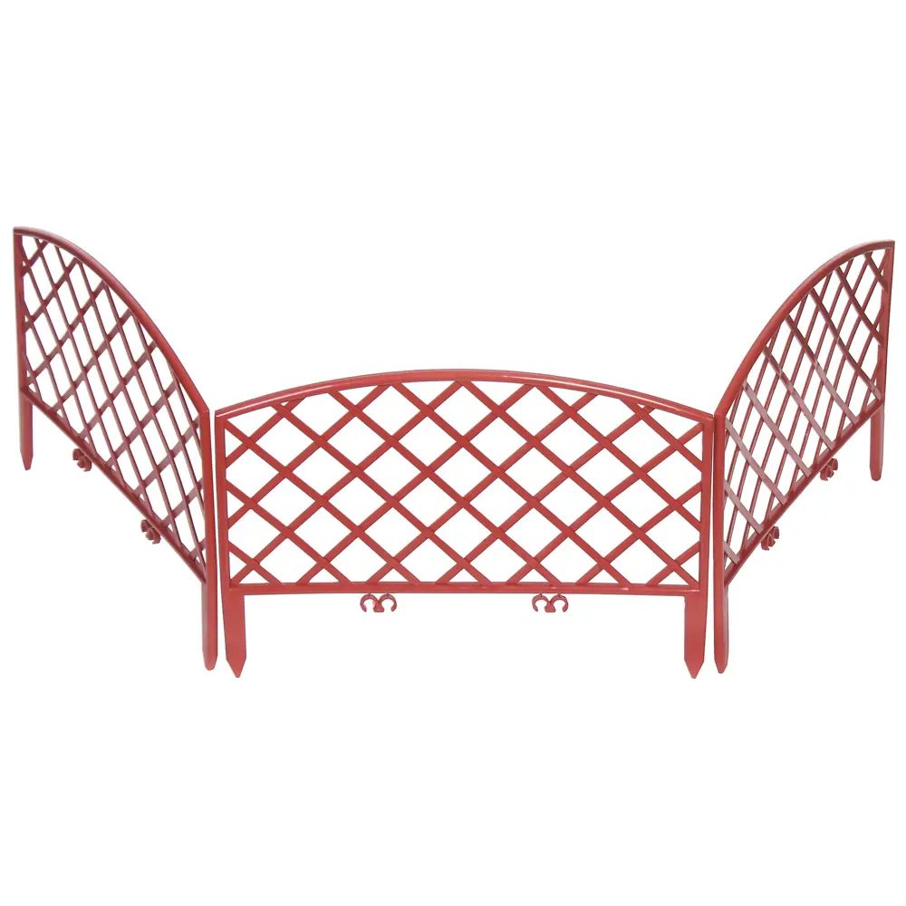 Santreyd Декоративный забор «Плетёнка» терракотовый для сада 81968077 STLM-0016011 - Вид №2