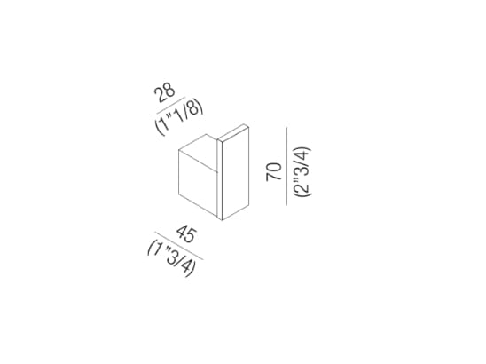 Алюминиевая настенная вешалка In Stock Agape ARCH-00137281 - Вид №3