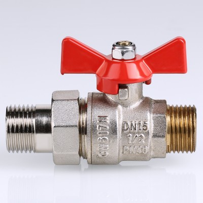 VT.226.N.04 Кран шаровой VALTEC BASE с полусгоном и наружной резьбой Valtec 1/2"  - Вид №4