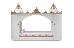 CIST319 Детская кровать домик Замок королей и королев