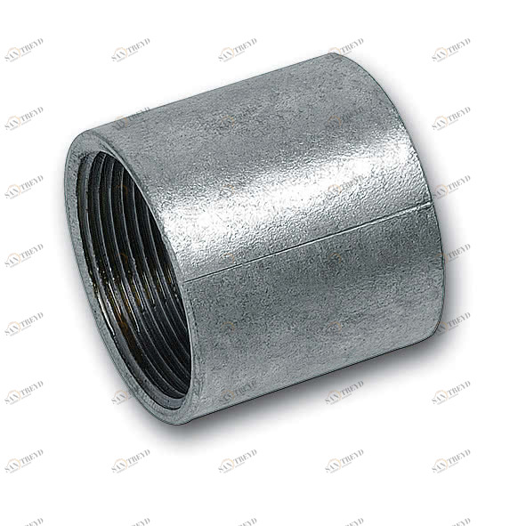 11612V SANHA 16 муфта, ковкий чугун, оцинкованная 1/2 мм 