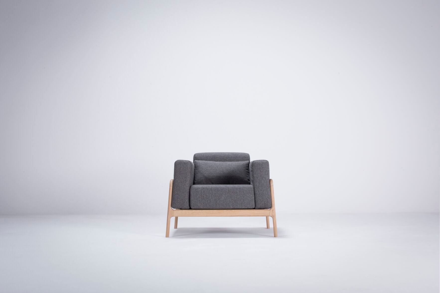 Тканевое кресло с подлокотниками Gazzda Fawn ARCH-00142631 - Вид №7