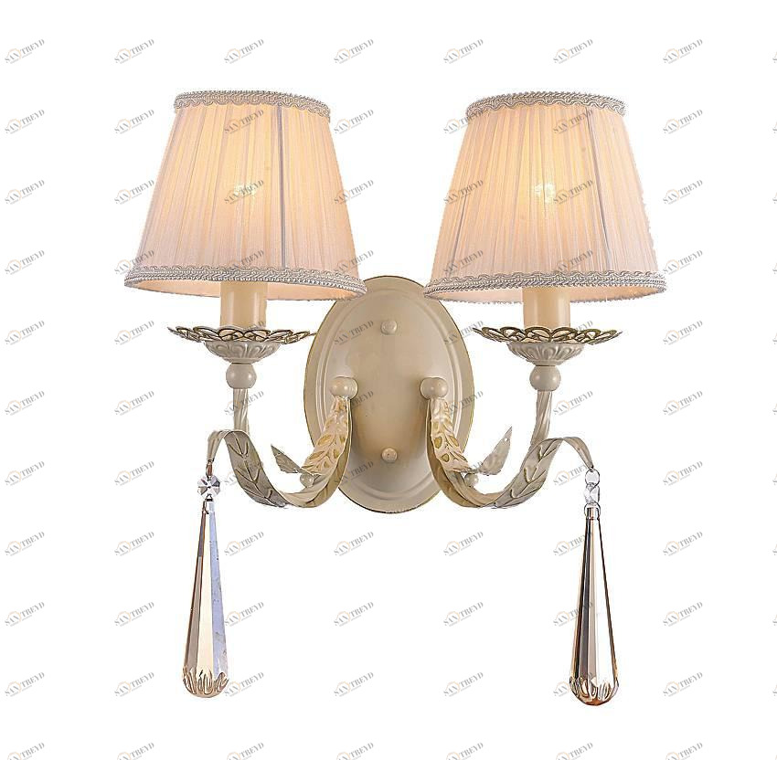 Бра Favourite Triste 1409-2W FAVOURITE  077205 Бежевый;прозрачный 