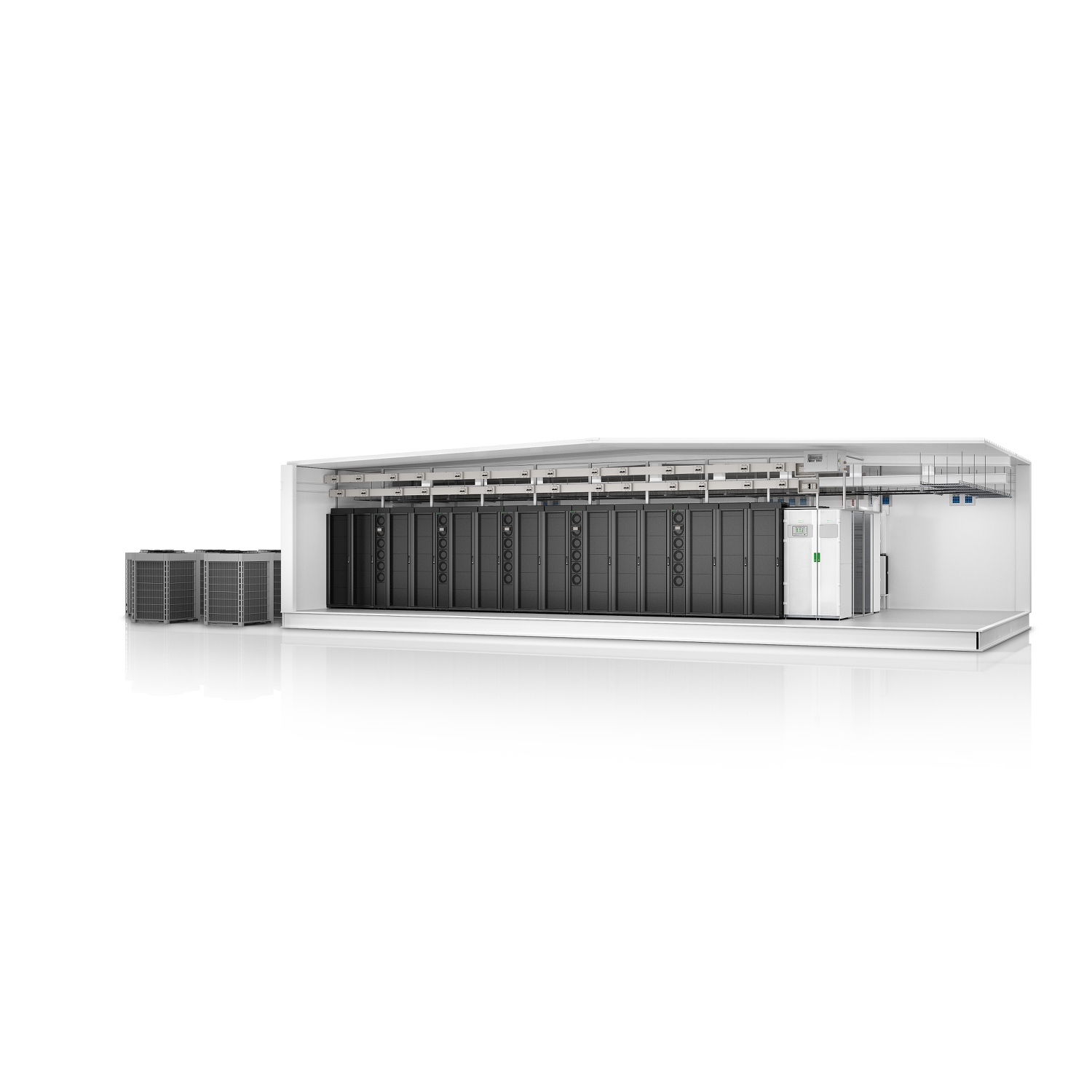 PFMIET180D1R028B All In One Module Duabay 180kW 28 rack InRow DX 400V Schneider Electric 