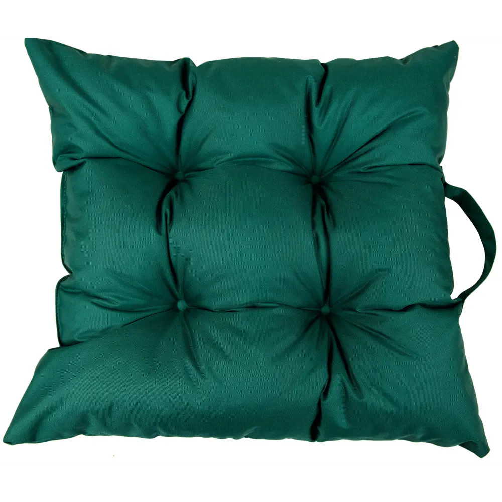 Подушка для стула LINEN WAY Пикник-2 50×50 см зеленая 89418143 STLM-1565262