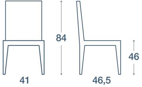 CREO Kitchens Лакированный стул sun-id-1473991 - Вид №1