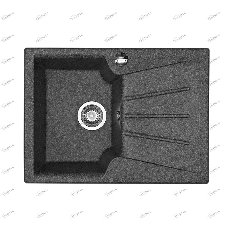 1A716032MC210 Мойка кухонная прямоугольная AQUATON МОНЦА