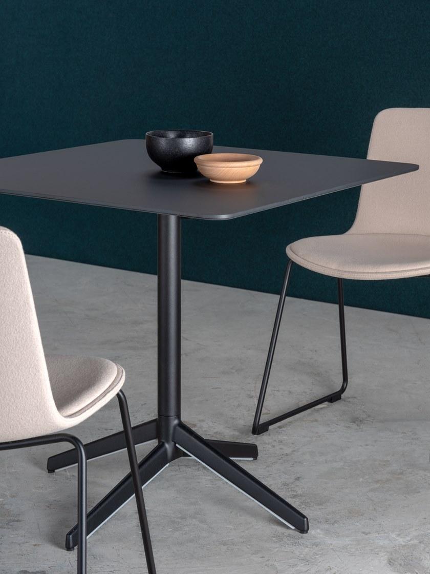 ENEA Квадратный стол со складывающейся столешницей из алюминия и hpl Pile sun-id-1427550 - Вид №11