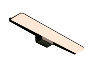 Пластиковый и металлический светодиодный настенный светильник