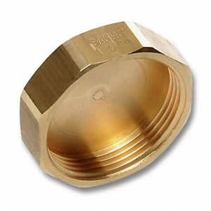 2761114R SANHA 761 соед.для шлангов, латунь, заглушка 11/4 мм