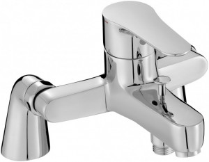 E16043-4-CP Смеситель для ванны/душа, устанавливаемый на деку Jacobdelafon JULY