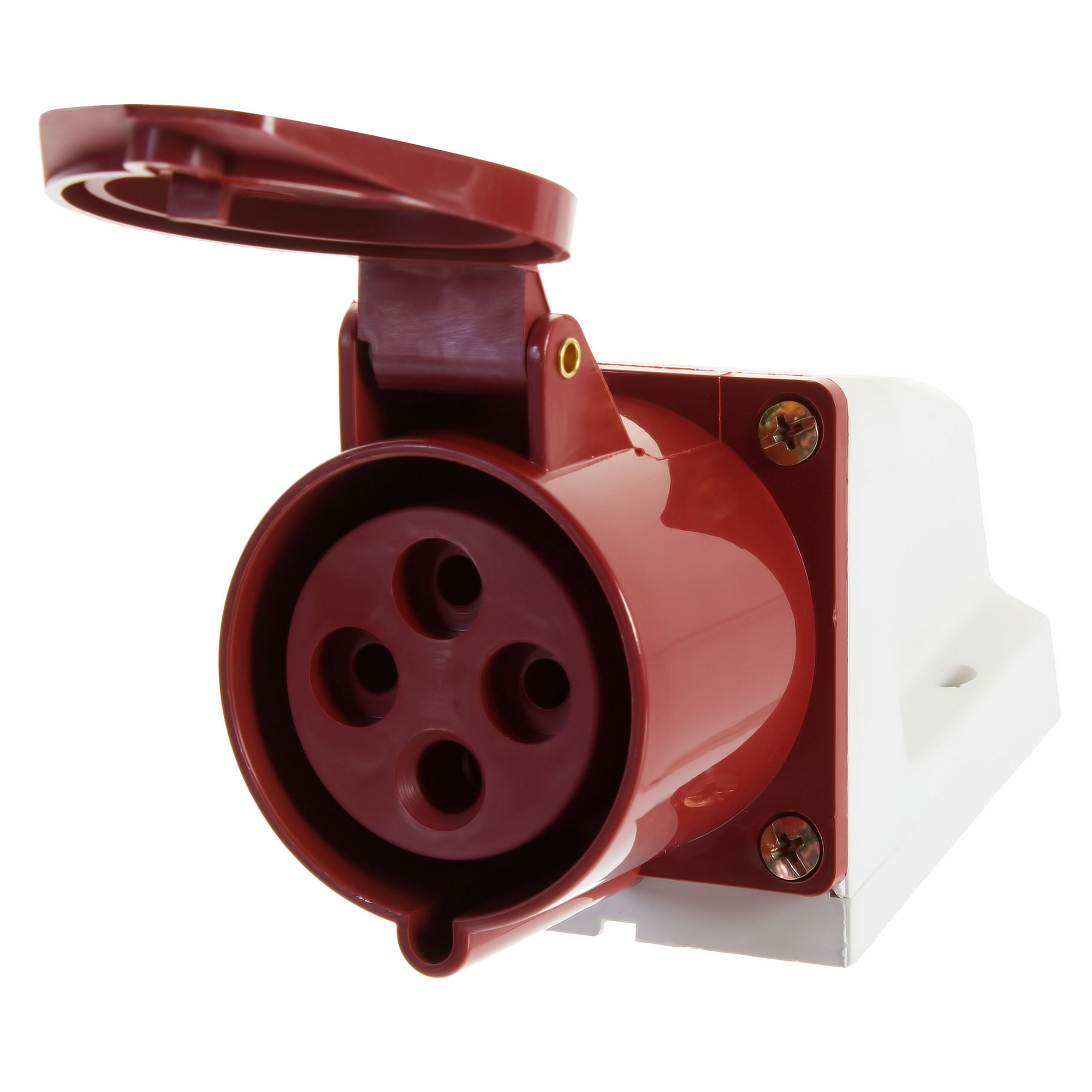 Силовая розетка IEK 32А 380В с заземлением и влагозащитой 11869617 STLM-0001555