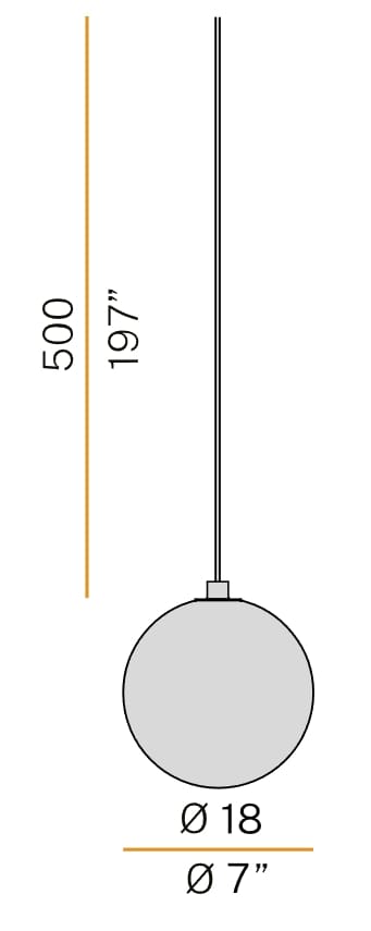 Выдувное стекло светодиодный подвесной светильник Panzeri Murané ARCH-00137276 - Вид №17