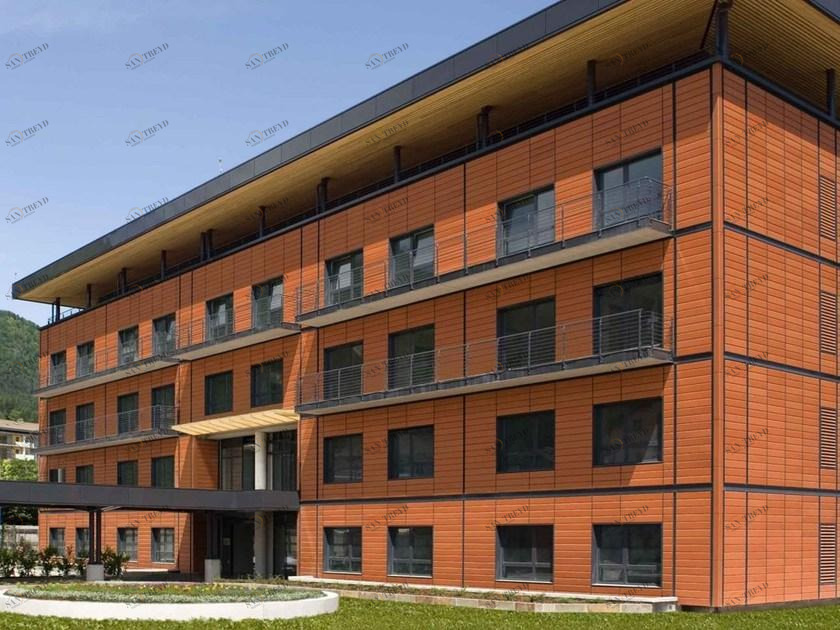 Terreal Italia Облицовка вентилируемого фасада терракотовой плиткой sun-id-1384918