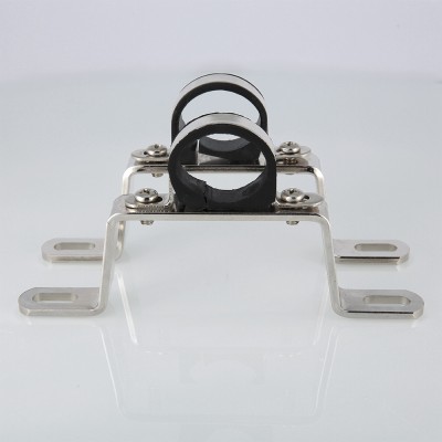 VTc.130.INH.0600 Пара высоких кронштейнов для коллекторов из нержавеющей стали Valtec 1"  - Вид №4