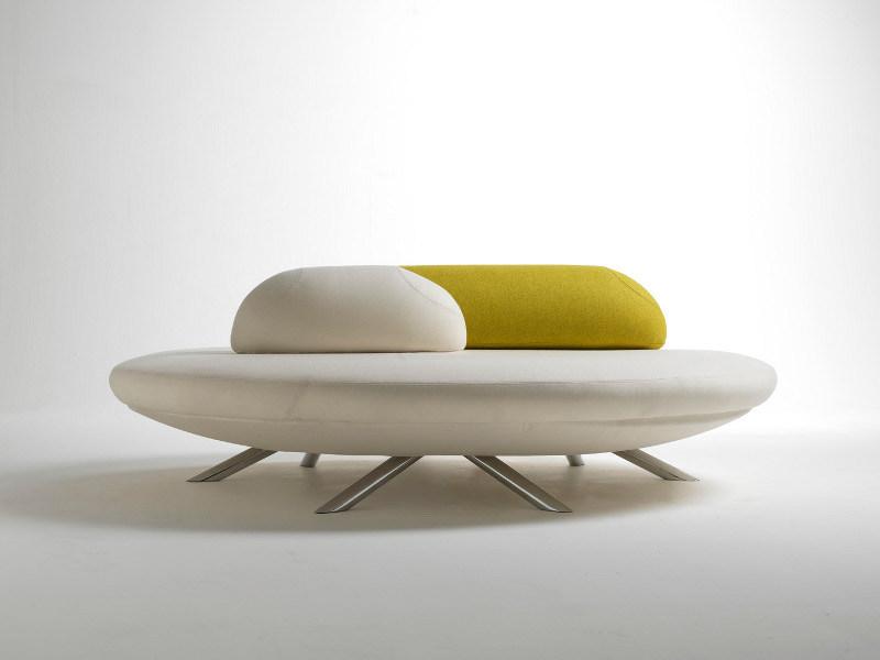 Segis Круглая скамья из ткани с огнестойкой набивкой sun-id-1405779 - Вид №4