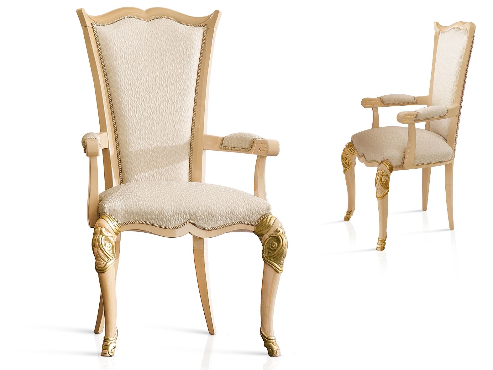 Мягкий тканевый стул с подлокотниками A.R. Arredamenti ARCH-00138404