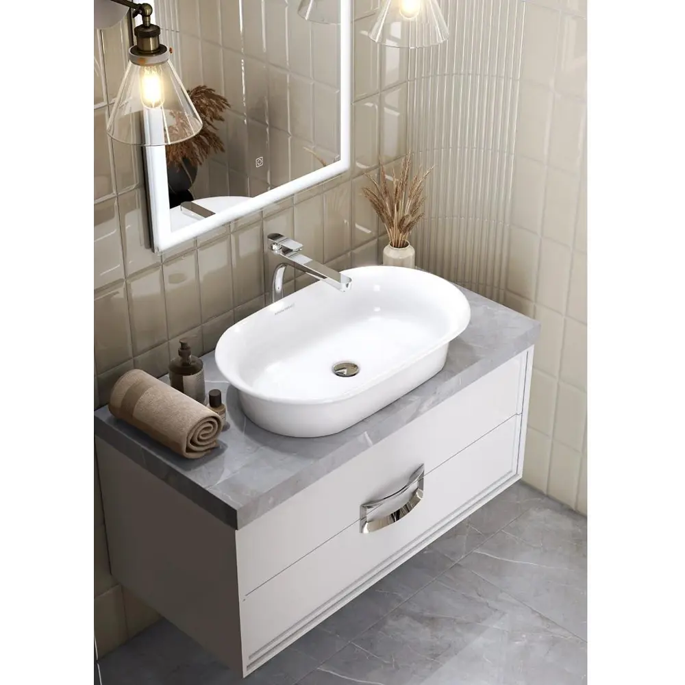 Плитка настенная KREAFORTA Руасси 9.9x20 см 0.792 м² цвет бежевый 89415713 STLM-2137122 - Вид №3