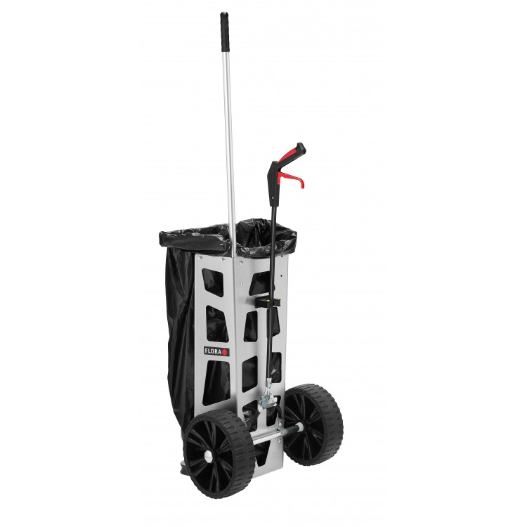 01450/2 FLORA Уборочная тележка для дворника FLORA Easy Original для улиц, городских парков, придомовых территориях и загородных участков вместимость 120 л 