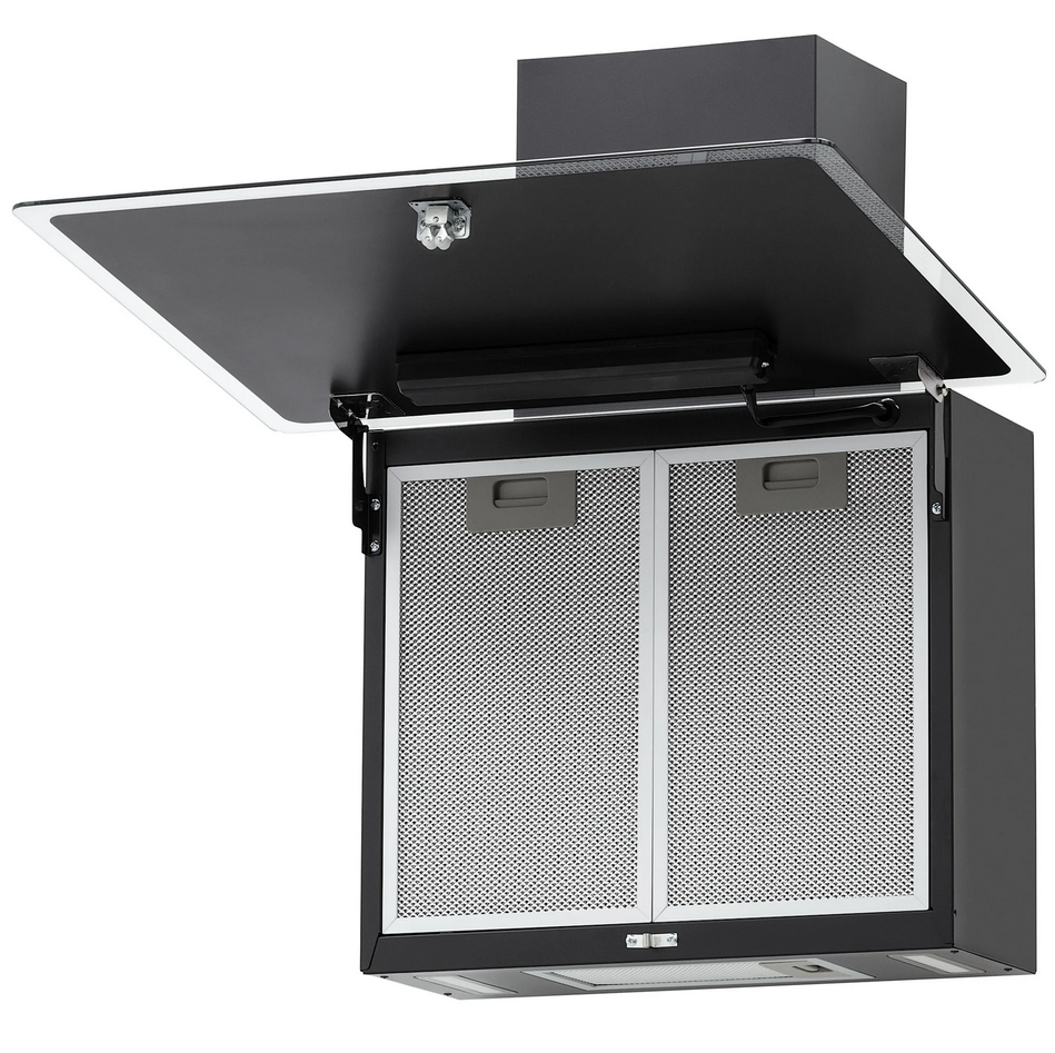 9014698 Вытяжка каминная KRONA AURA 600 FRAME S черный/черный STDN-0008285 - Вид №3