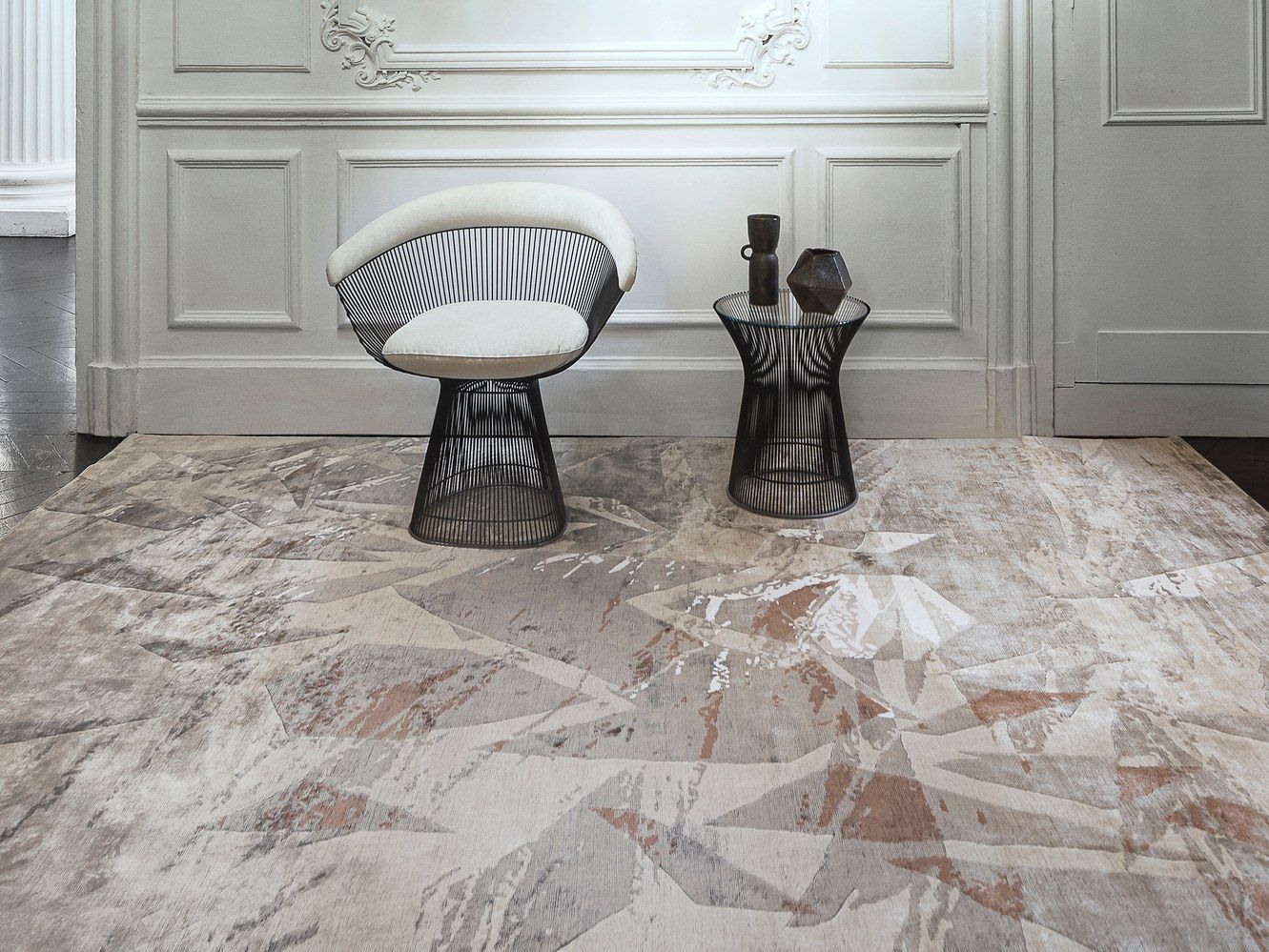 Шелковый прямоугольный ковер ручной работы Edition Bougainville Inspiration ARCH-00096420 - Вид №1