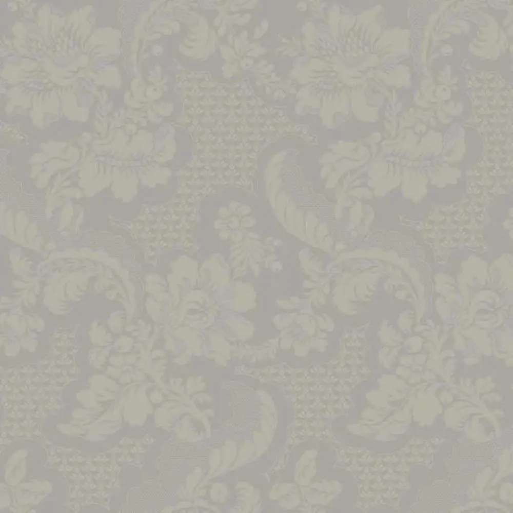 93842922 Обои бумажные York Wallcoverings Williamsburg III фиолетовые GS6256 0.68 м STLM-0586699